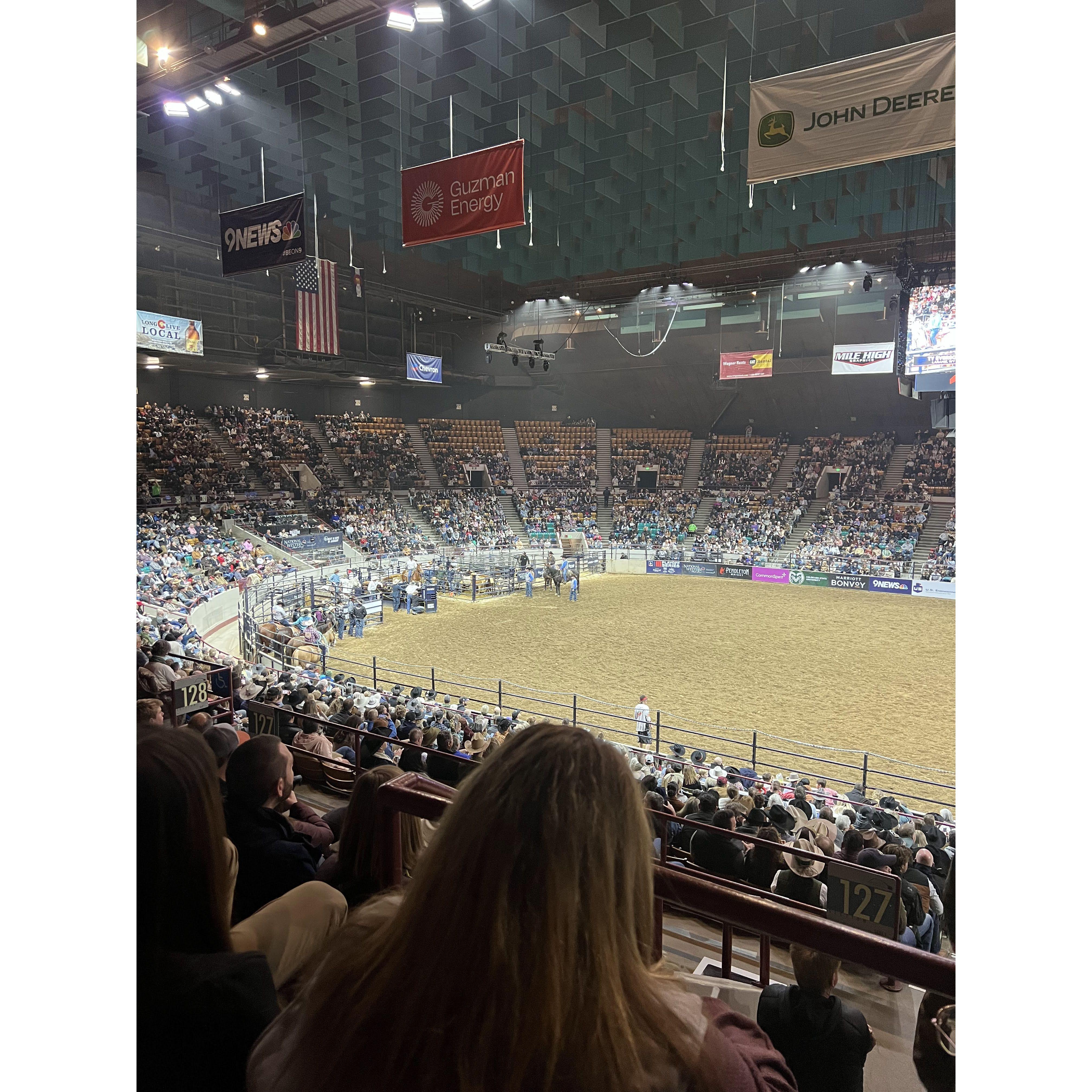 1/22/2025 | CJ's second rodeo! Next year I have a personal mission to take him to the Houston Rodeo :)