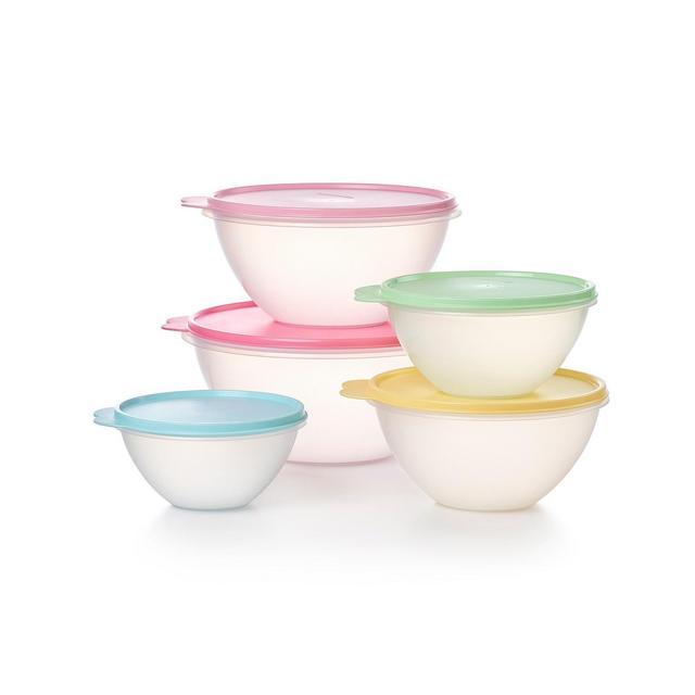 Tupperware Wonderlier 10 Pc Vintage Container Set