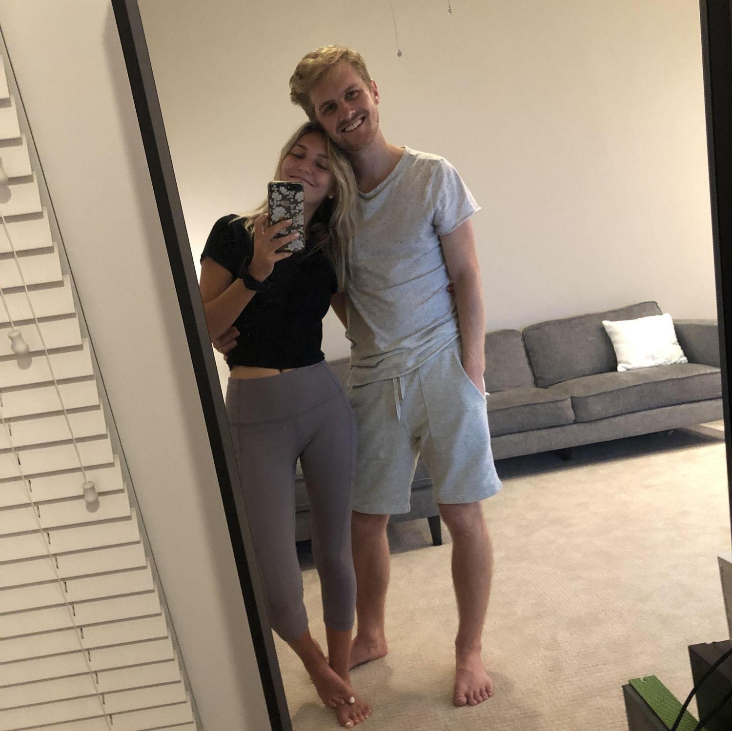 September 1, 2019: We moved in together! Right before the world closed down :)