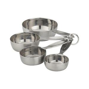 Stainless Steel Measuring Cups, Set of 4