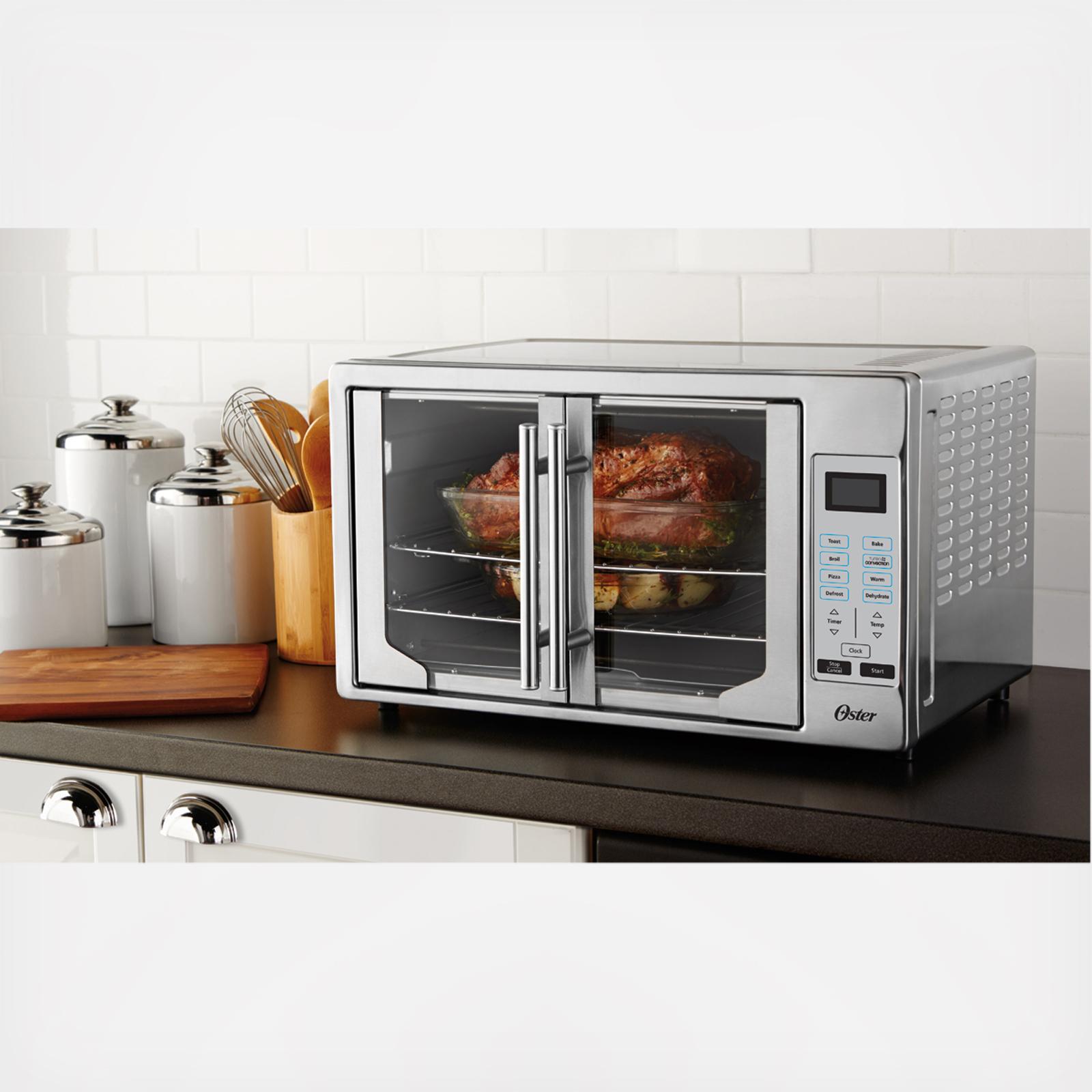 Oster French Door Toaster Oven, Extra Large, Red: Home