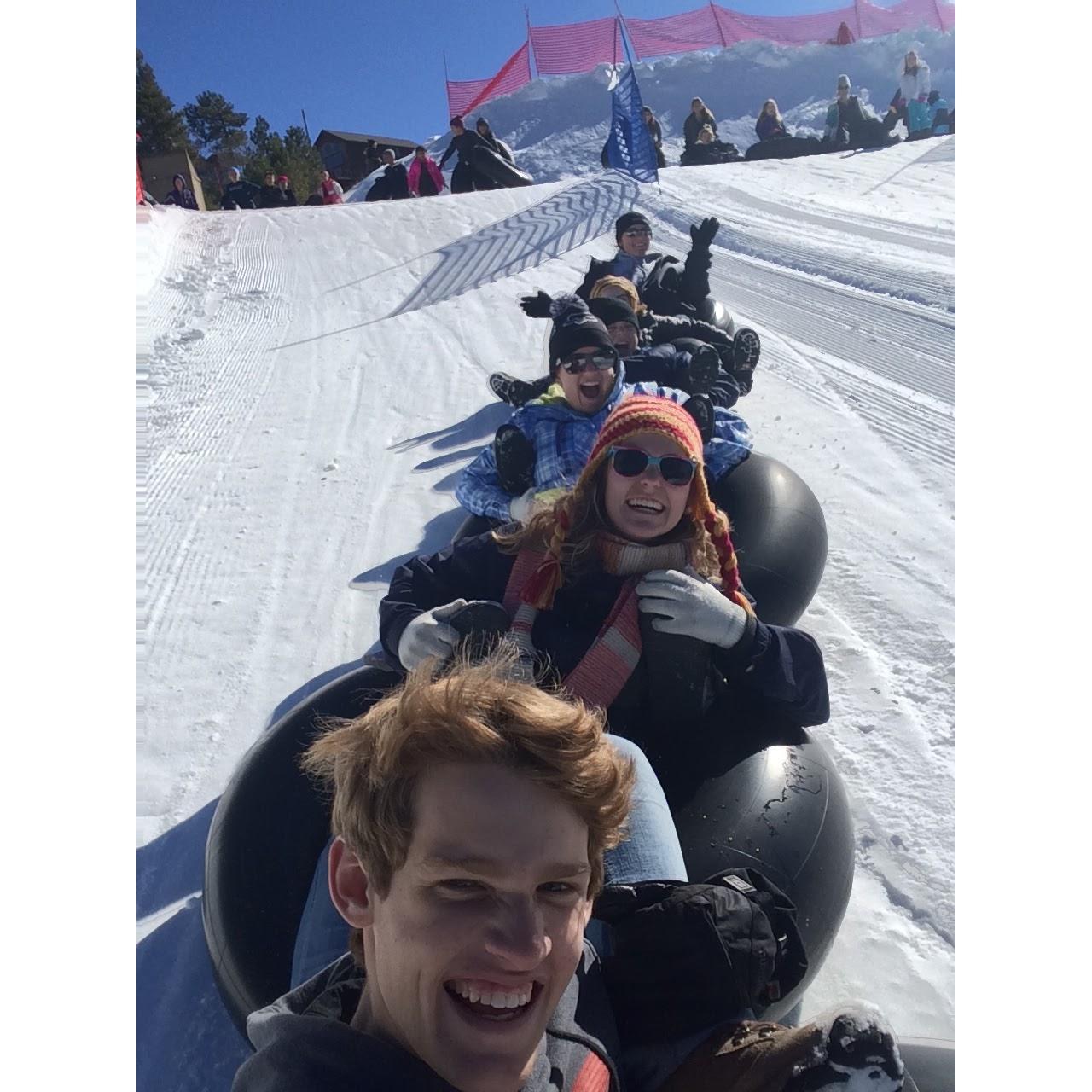 Big Bear Tubing Trip - 2015