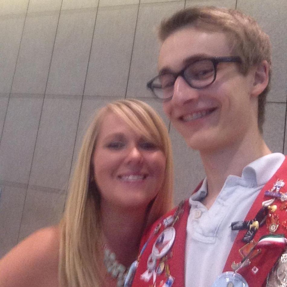 Jayden leaving for his Chilean exchange (and his first selfie!!) - August 2014