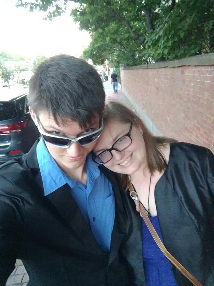 Our first vacation together as a couple to SALEM 😍😊 This was our date night on the town 😘