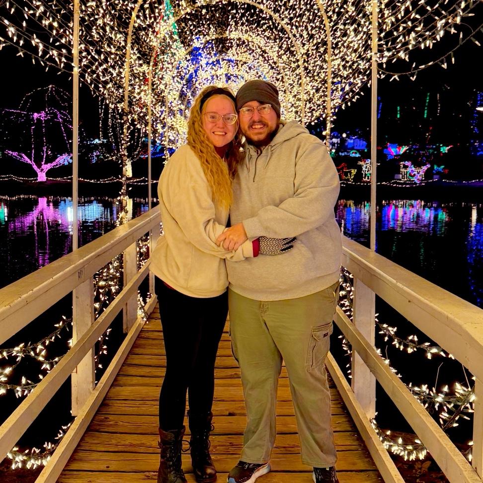 Christmas Light Walk in Oklahoma!
