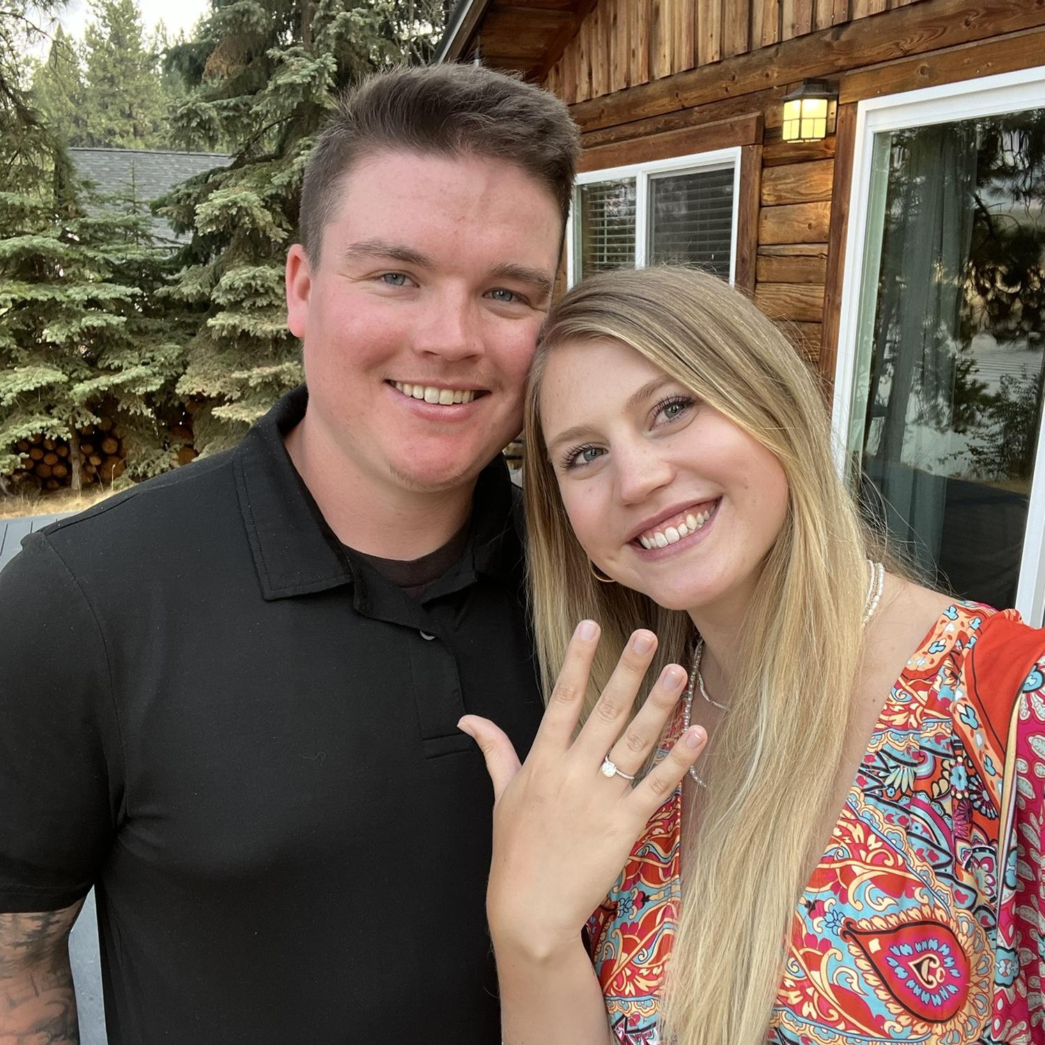 We stayed at our favorite airbnb to date when Sam proposed in Kettle Falls, WA!