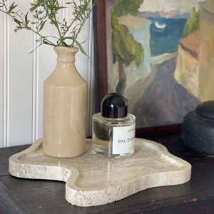 Flo Tray in Travertine, Anastasio Home