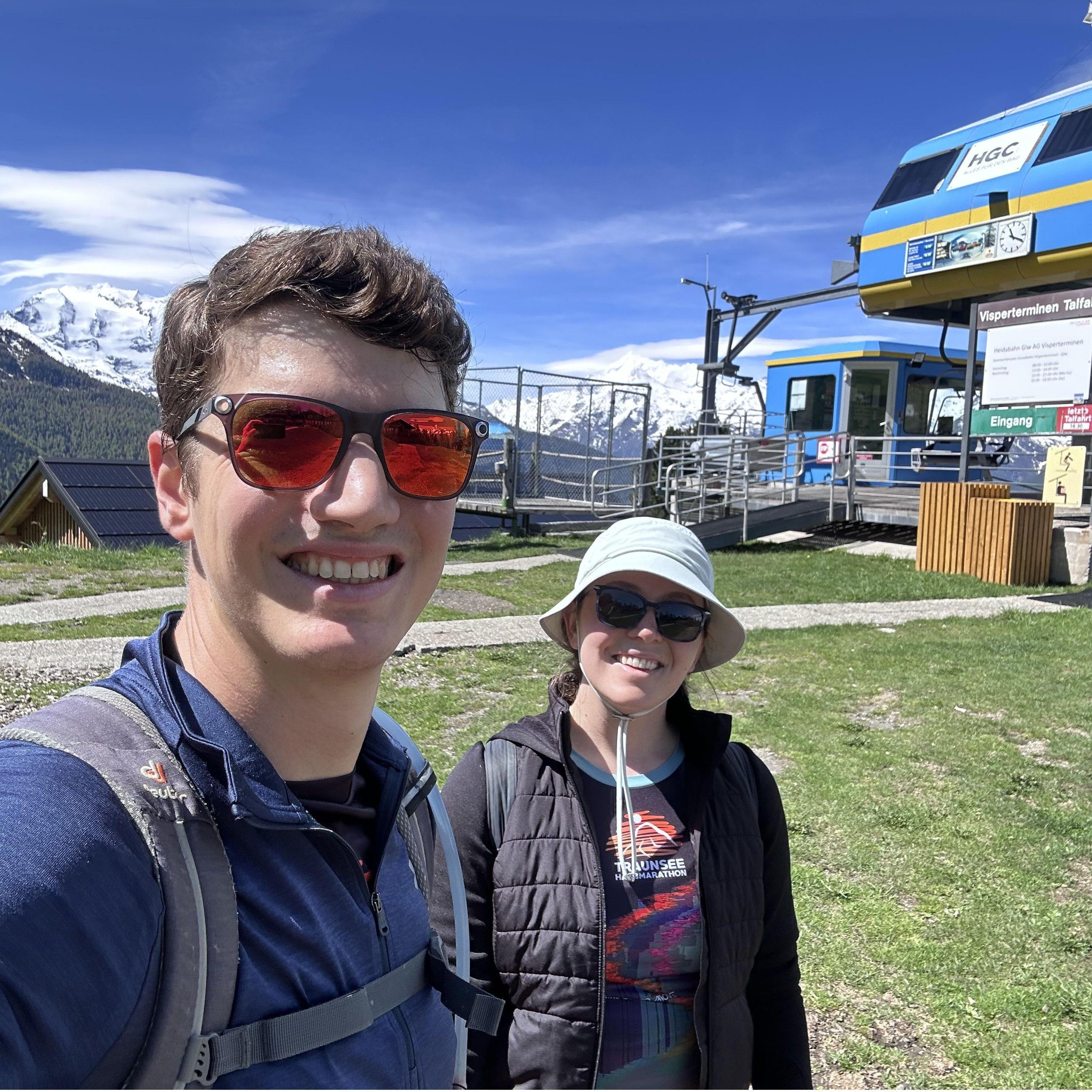 Our first hiking trip since moving to Switzerland, 2025.