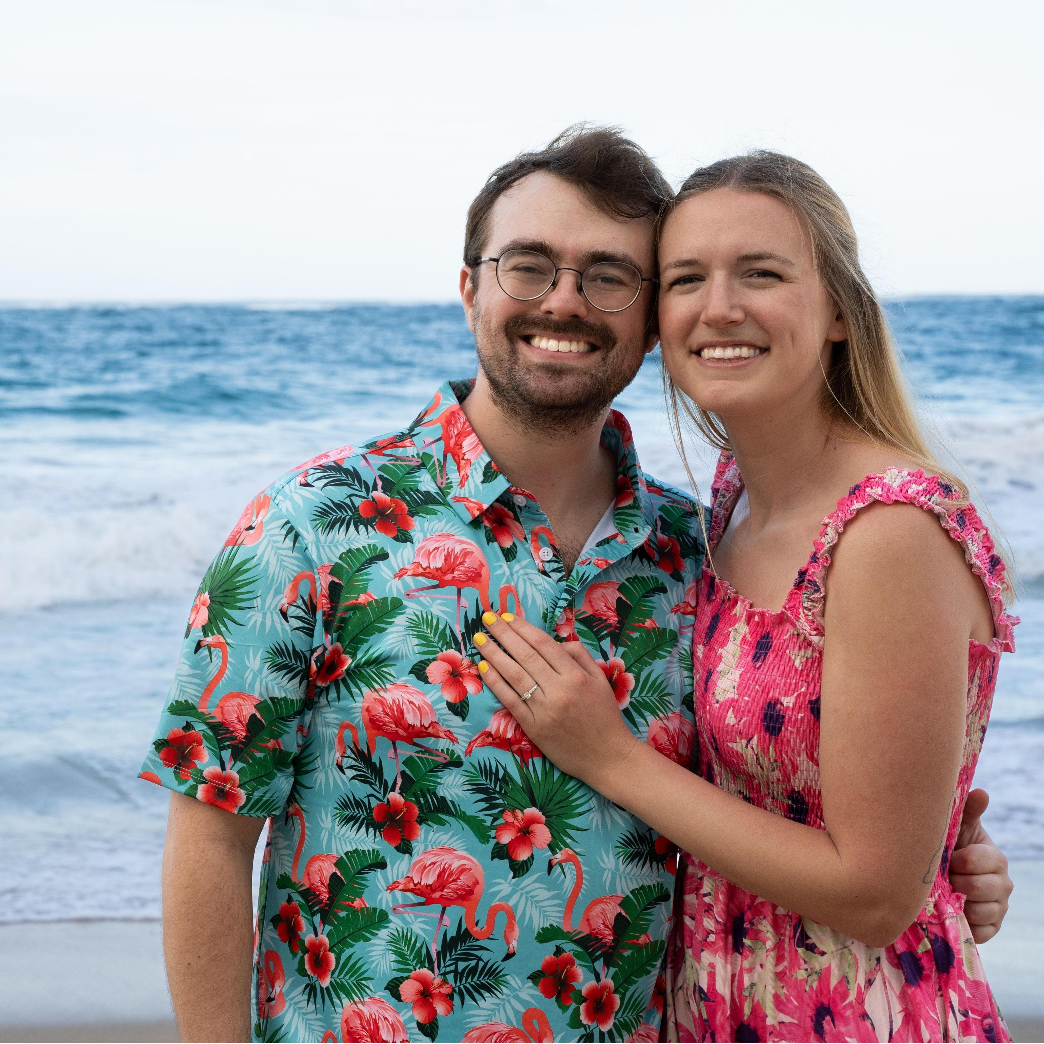 Photo taken during our trip to Puerto Rico, where Mike proposed!