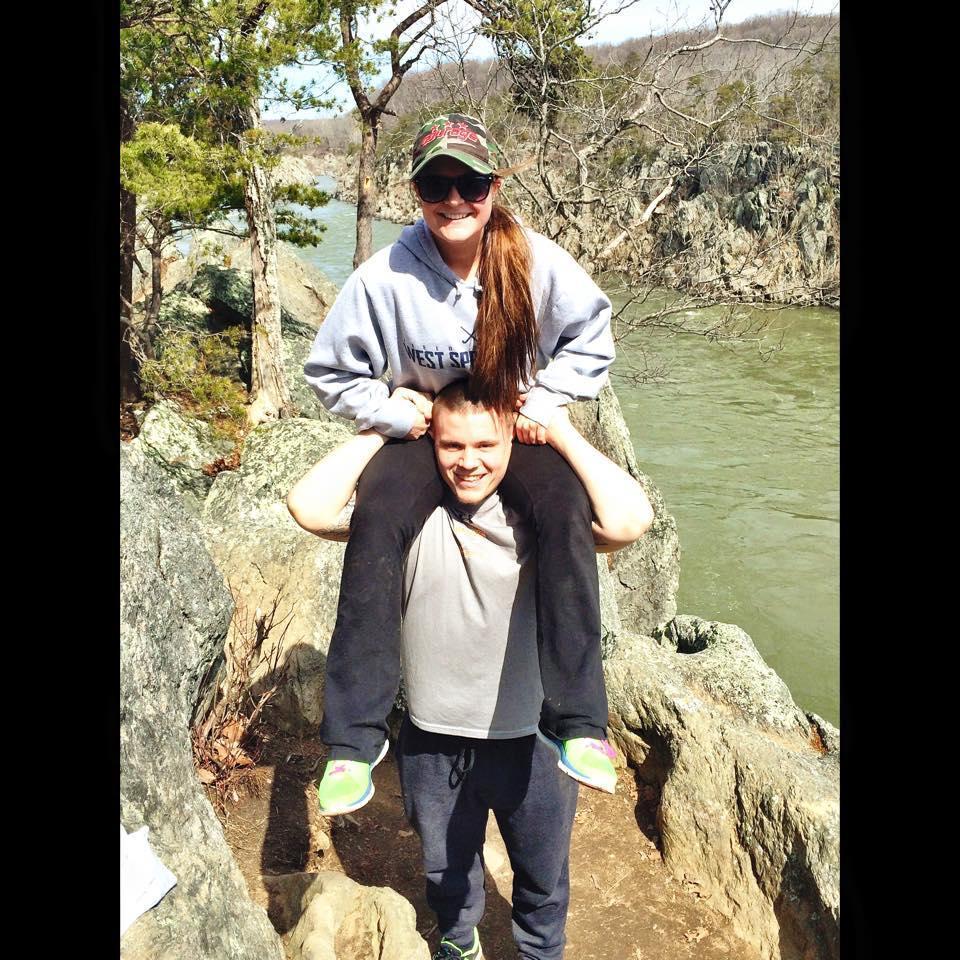 Our first trip to Great Falls together 2015