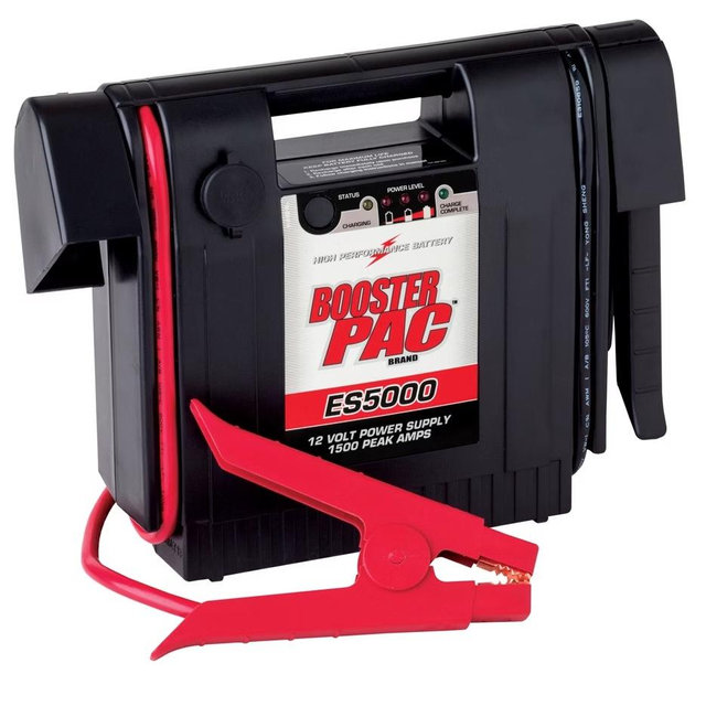 Booster PAC ES5000 1500 Peak Amp 12 Volt Jump Starter