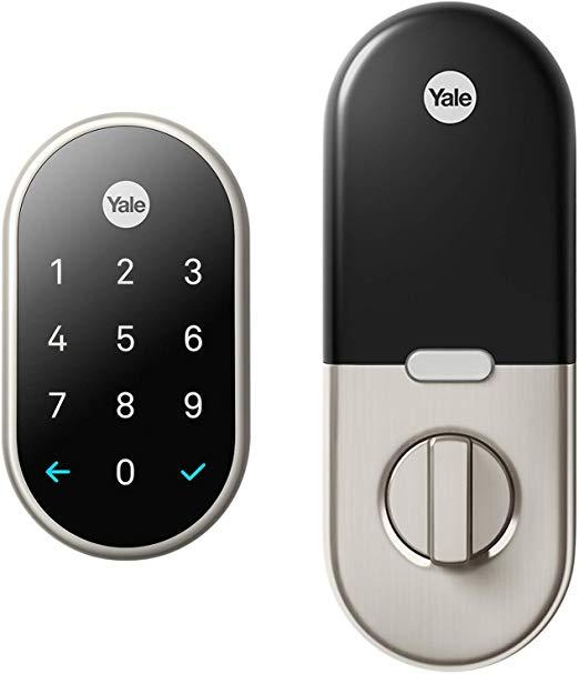 Nest x Yale Lock with Nest Connect - Smart Lock - Satin Nickel (RB-YRD540-WV-619)