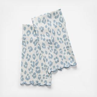 Iconic Leopard Guest Towel