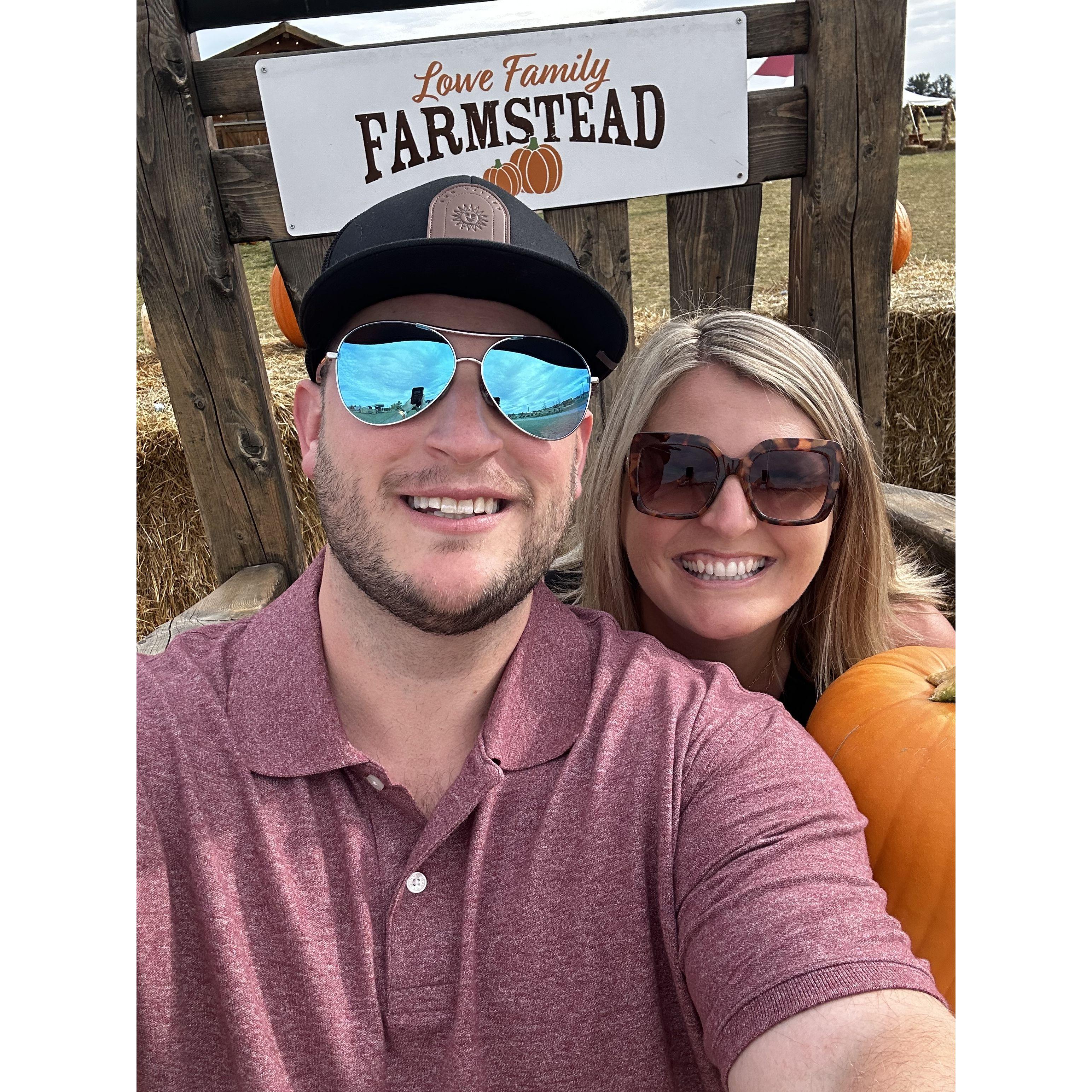 Welcoming in the fall with a trip to the Farmstead