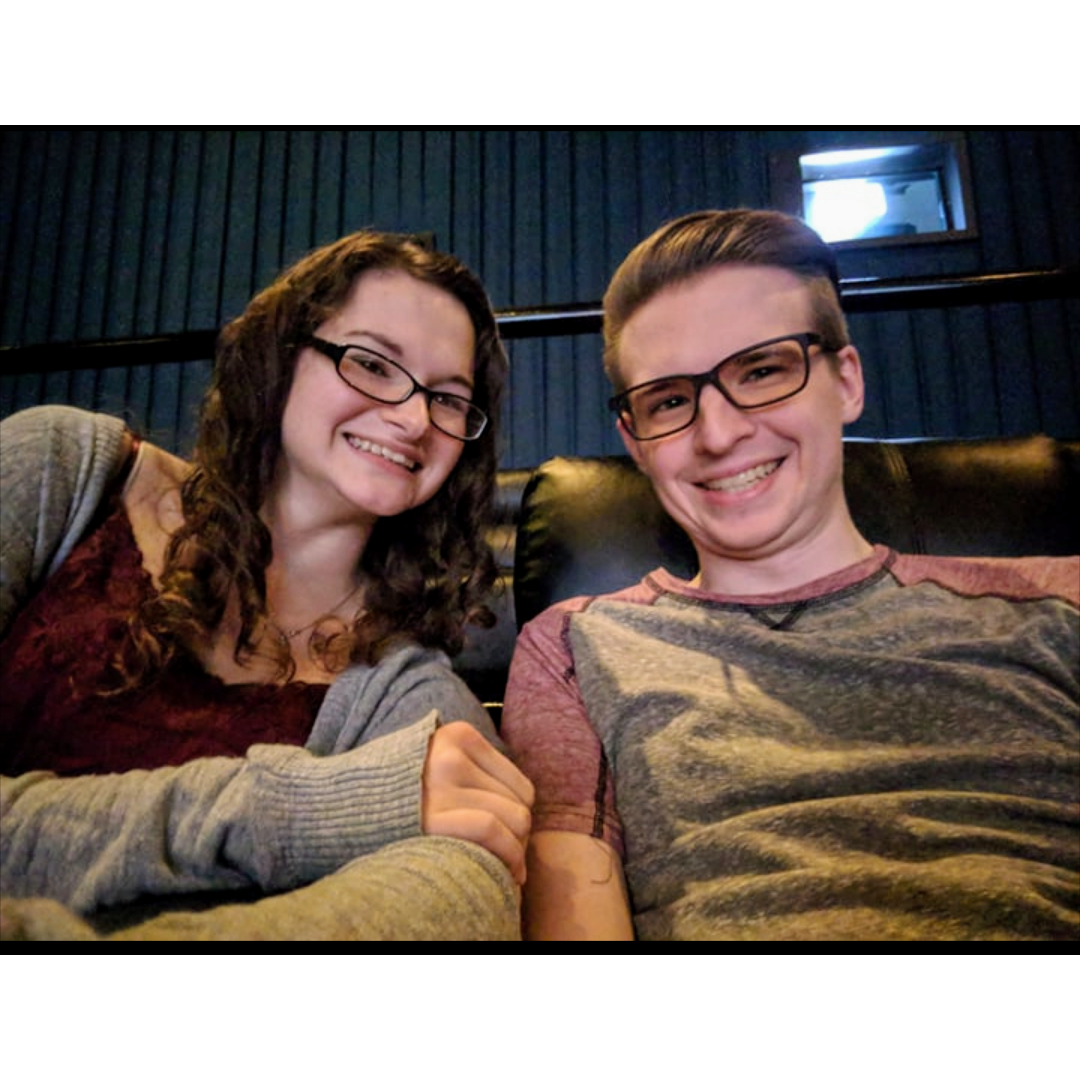 Our favorite thing to do on date night, going to the movies!
