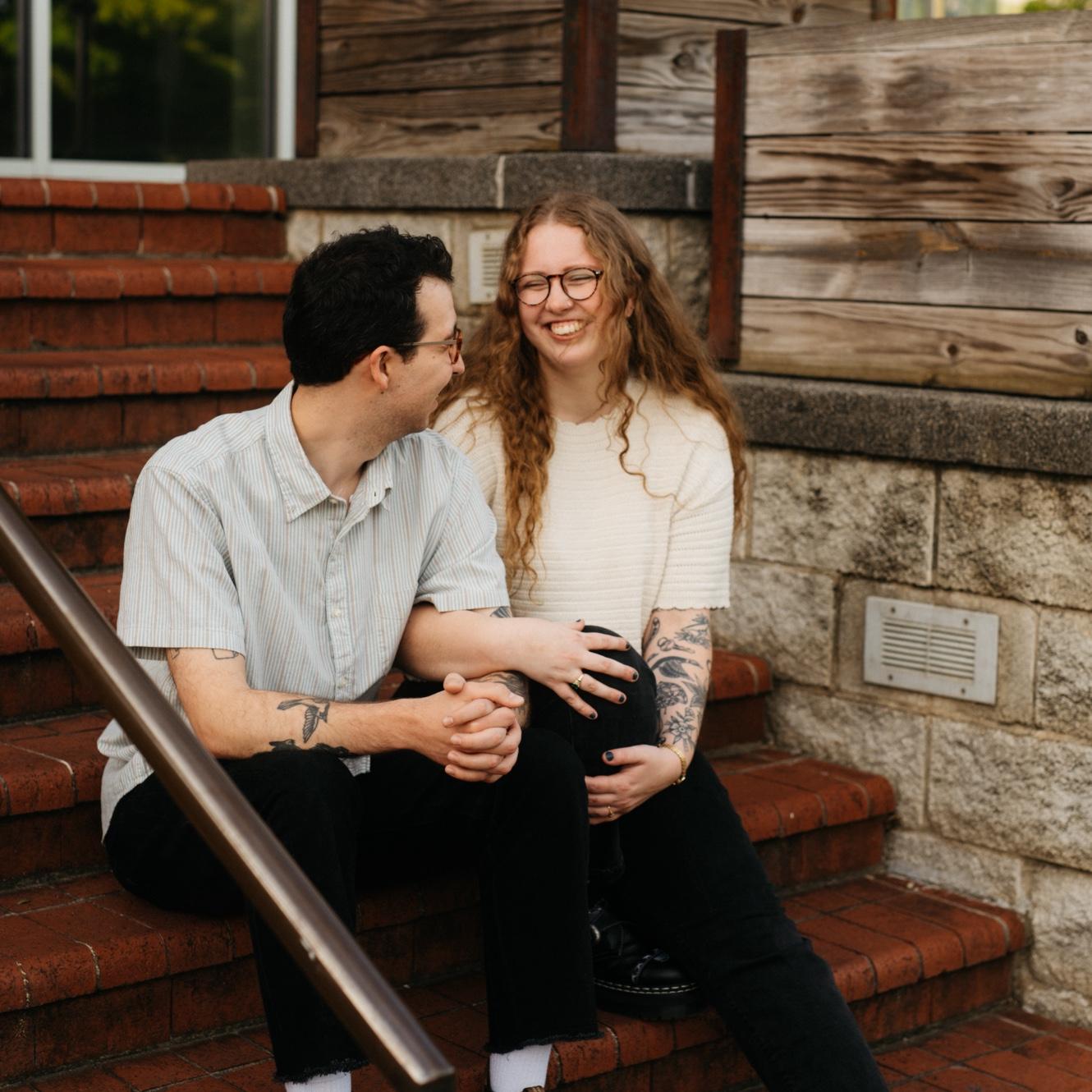 One of our engagement pictures by Reed Schick