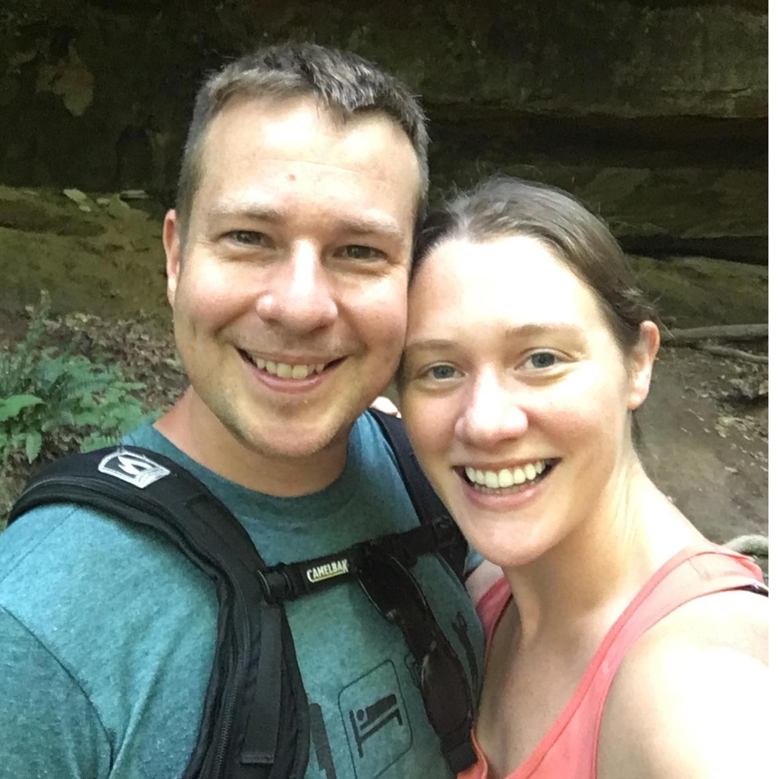 Camping weekend in Wayne National Forest. Our 9 mile hike included bear tracks and rain showers sprinkled throughout.