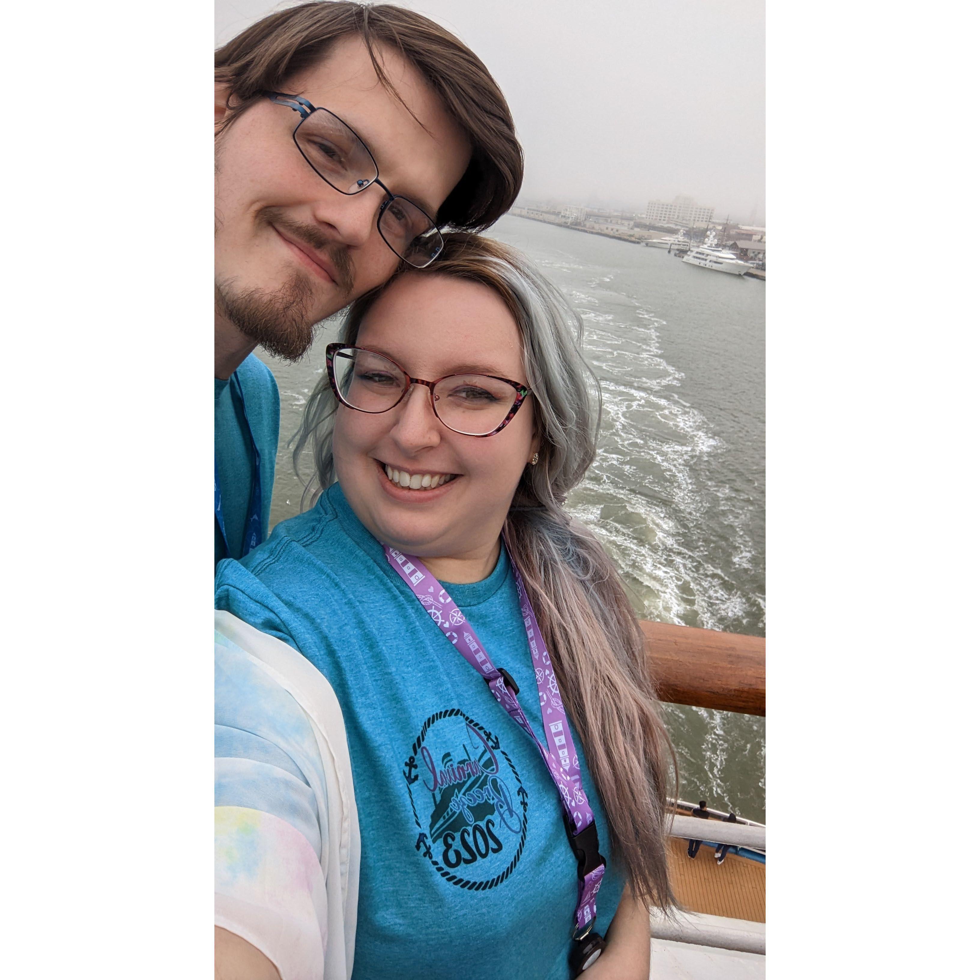 Our first cruise together!