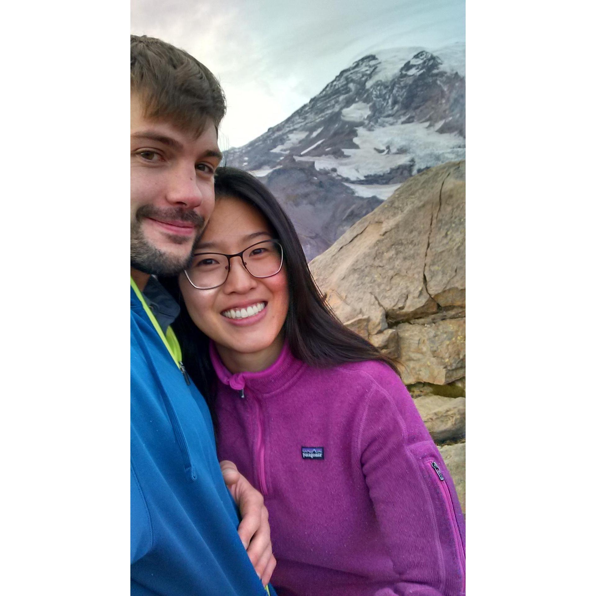 Rusty's first visit to Mt. Rainier