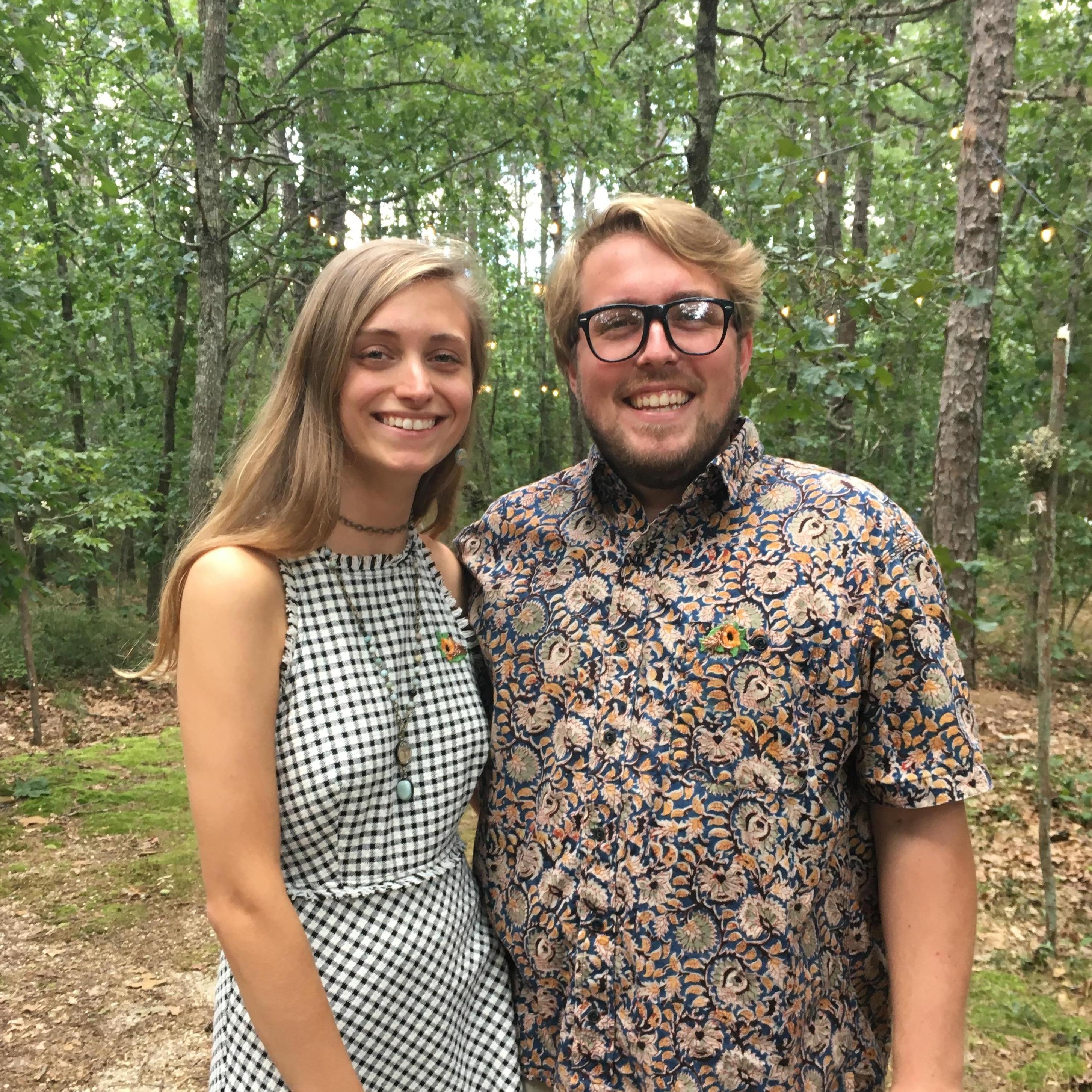 Big smiles for Kyle and Krys on their wedding day in August, 2017!