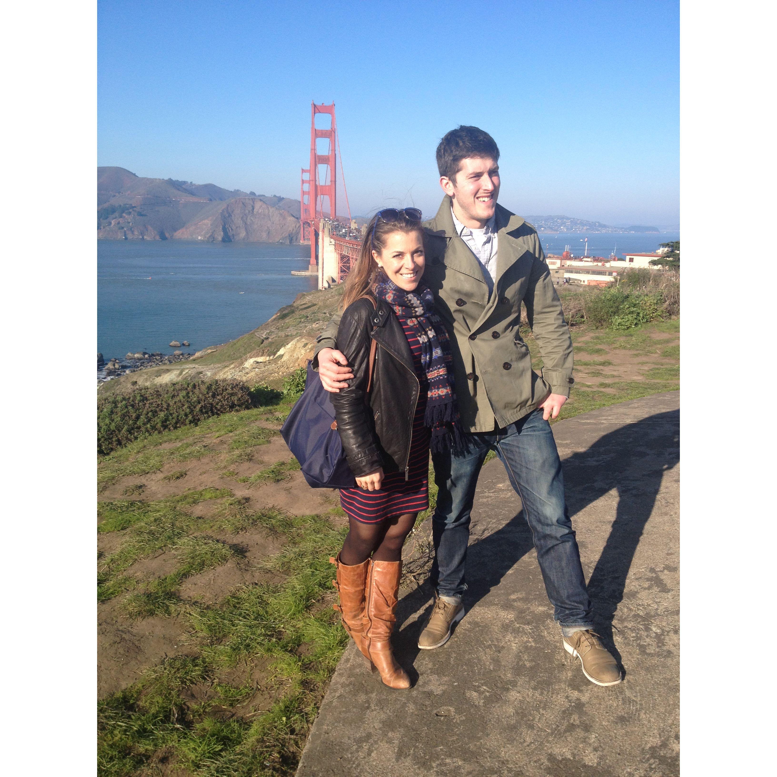 2015 - Sean's first Christmas in Oregon lead to delays and cancelled flights giving us the opportunity to explore yet another city on an extended layover