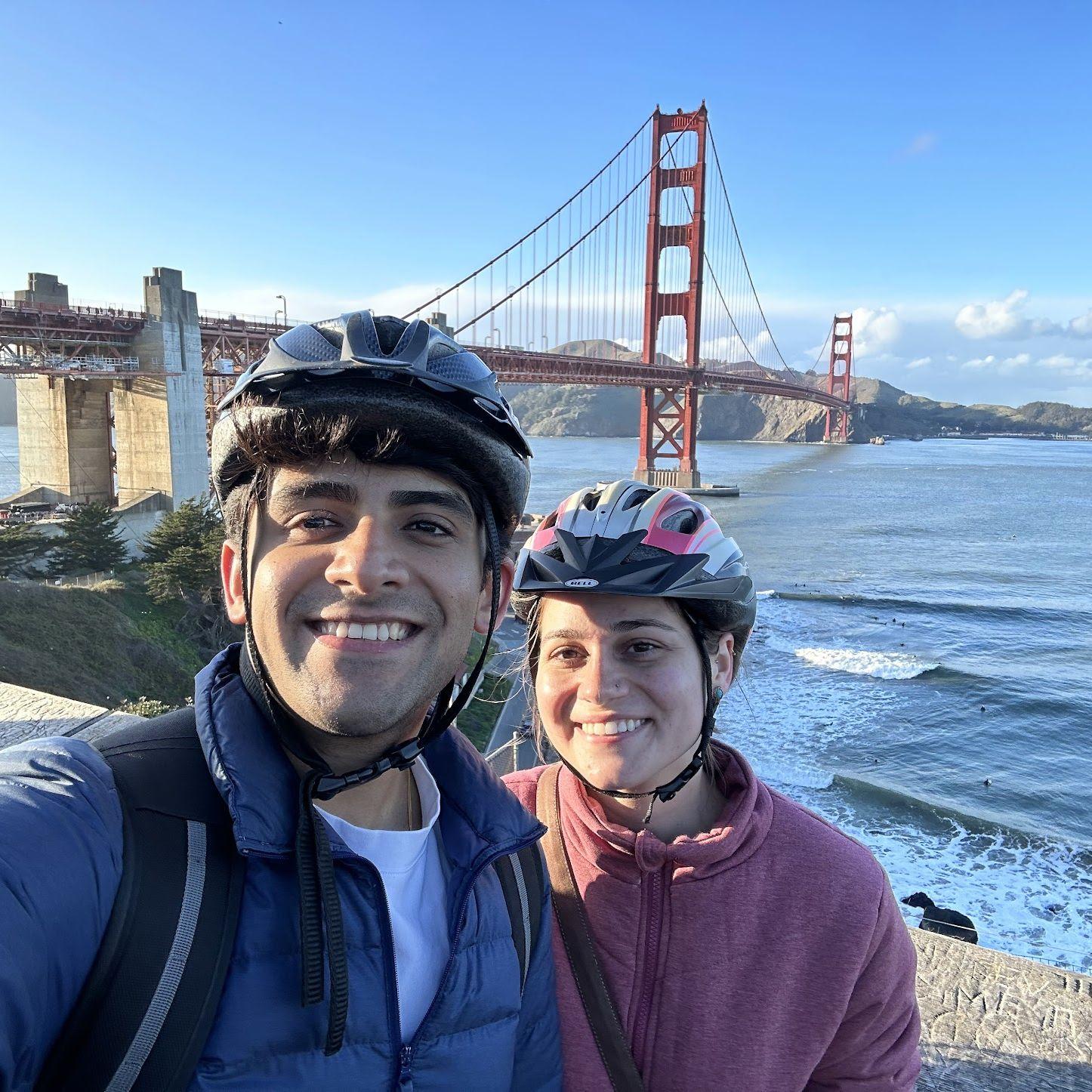 biking in San Francisco