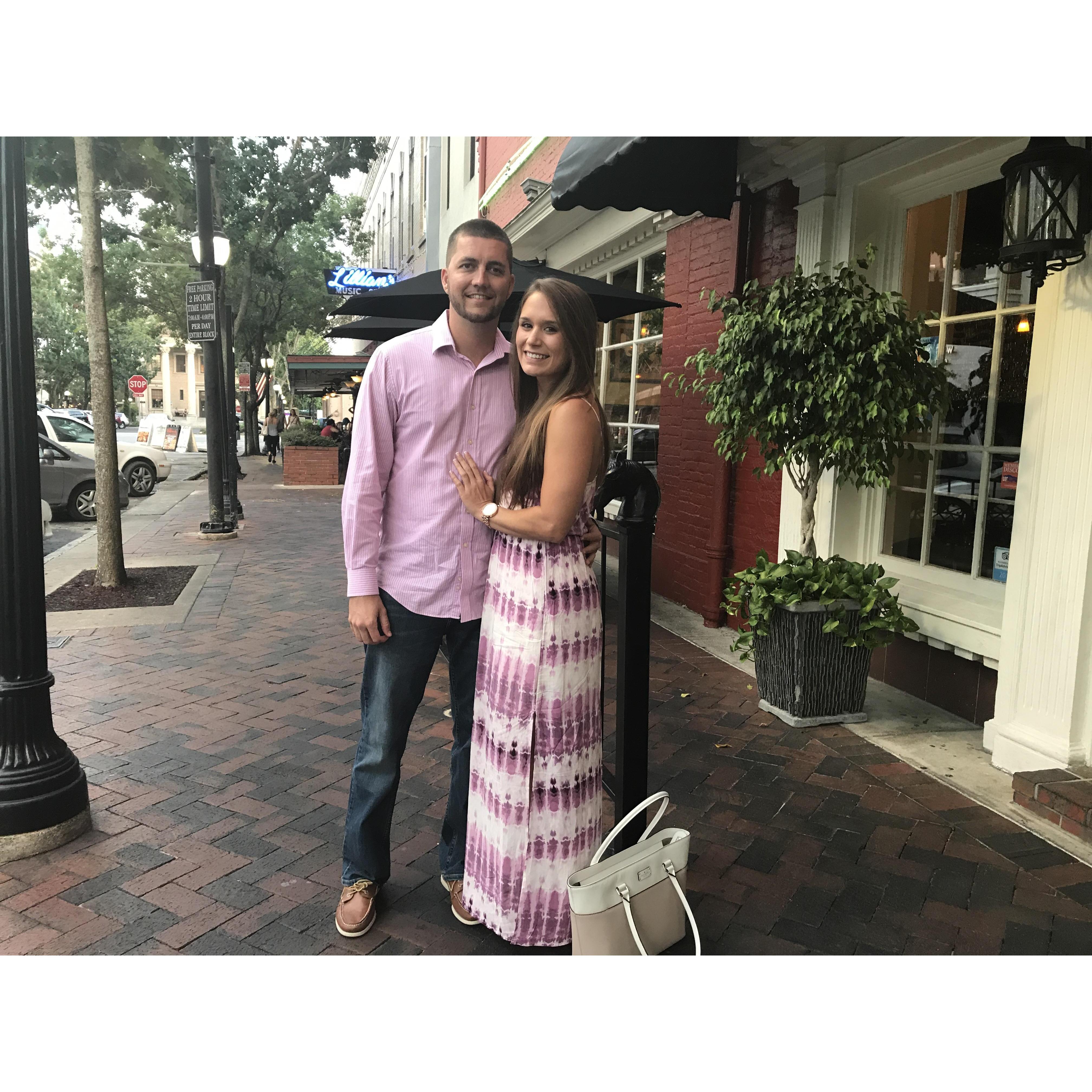 Anniversary tradition at Harry's