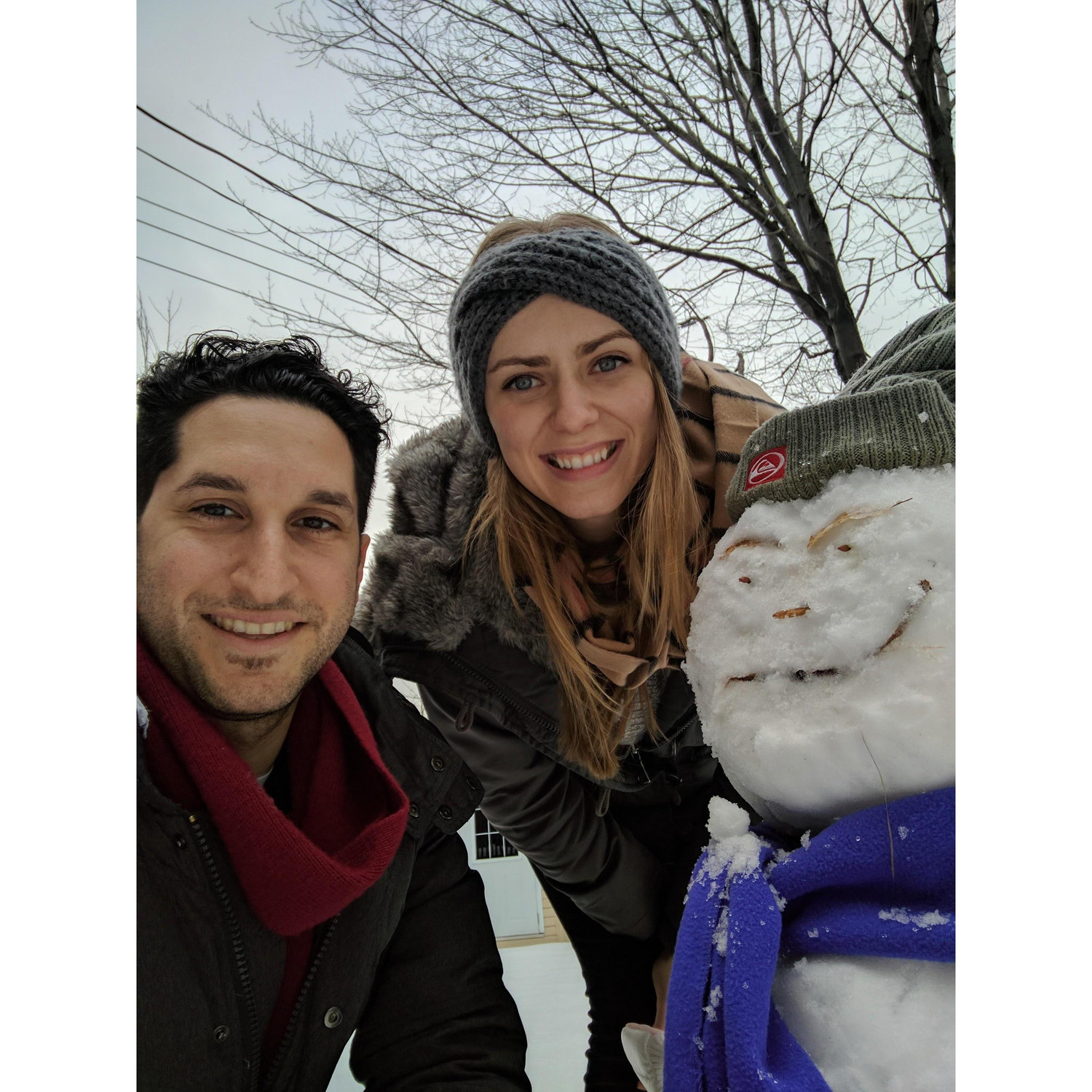 First Christmas together in Montreal