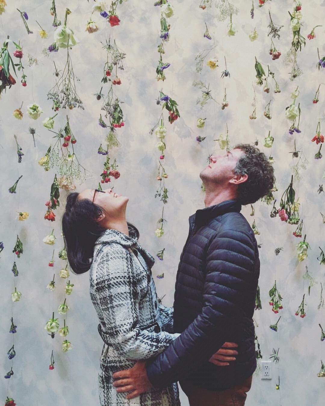 Chandran Gallery - We wanted to be part of the art installation at our favorite gallery