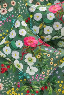 The Organic Cotton Printed Sateen Pillow Shams by Maeve, Set of 2