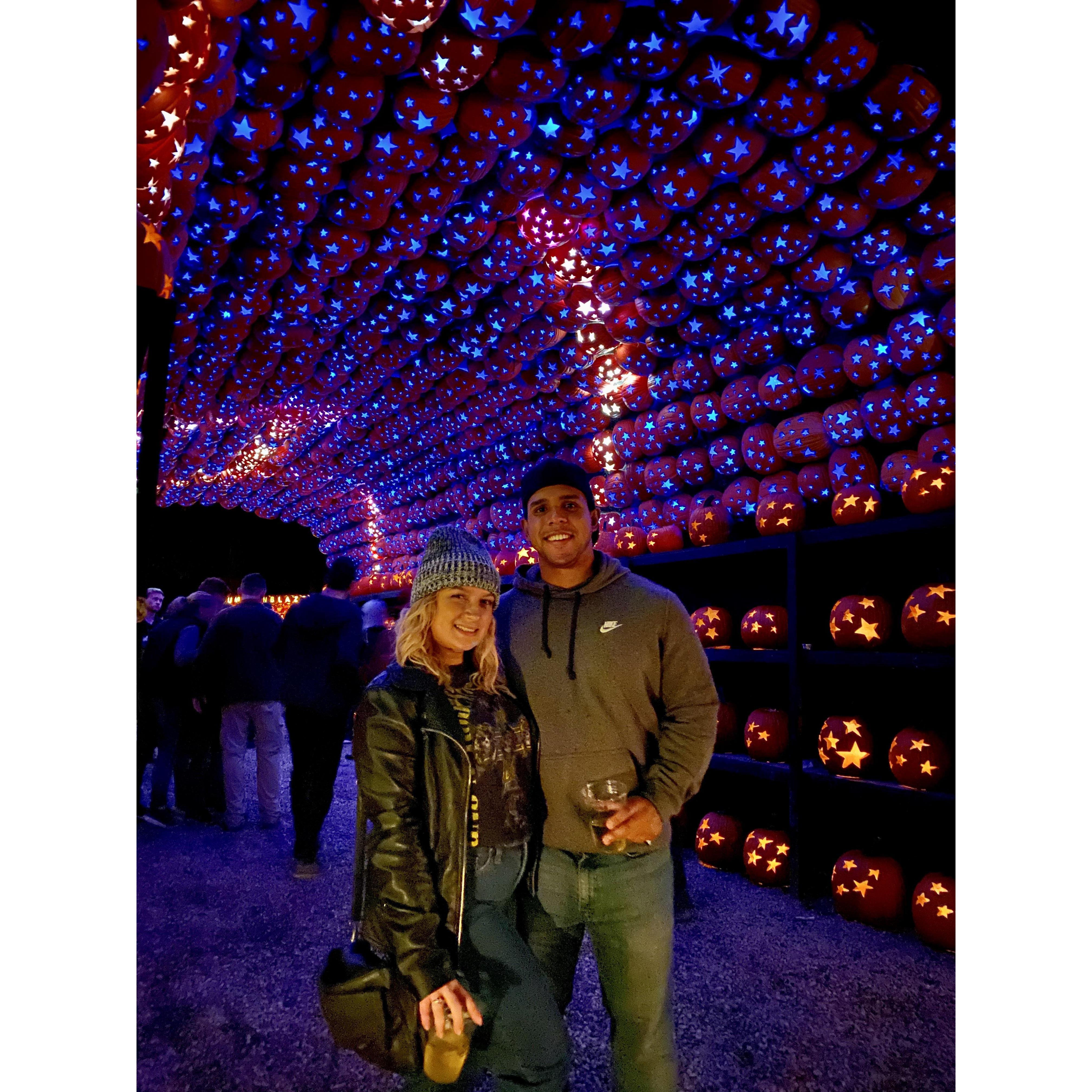 One of our favorite fall activities is going to the Jack O Lantern Blaze in Hudson Valey