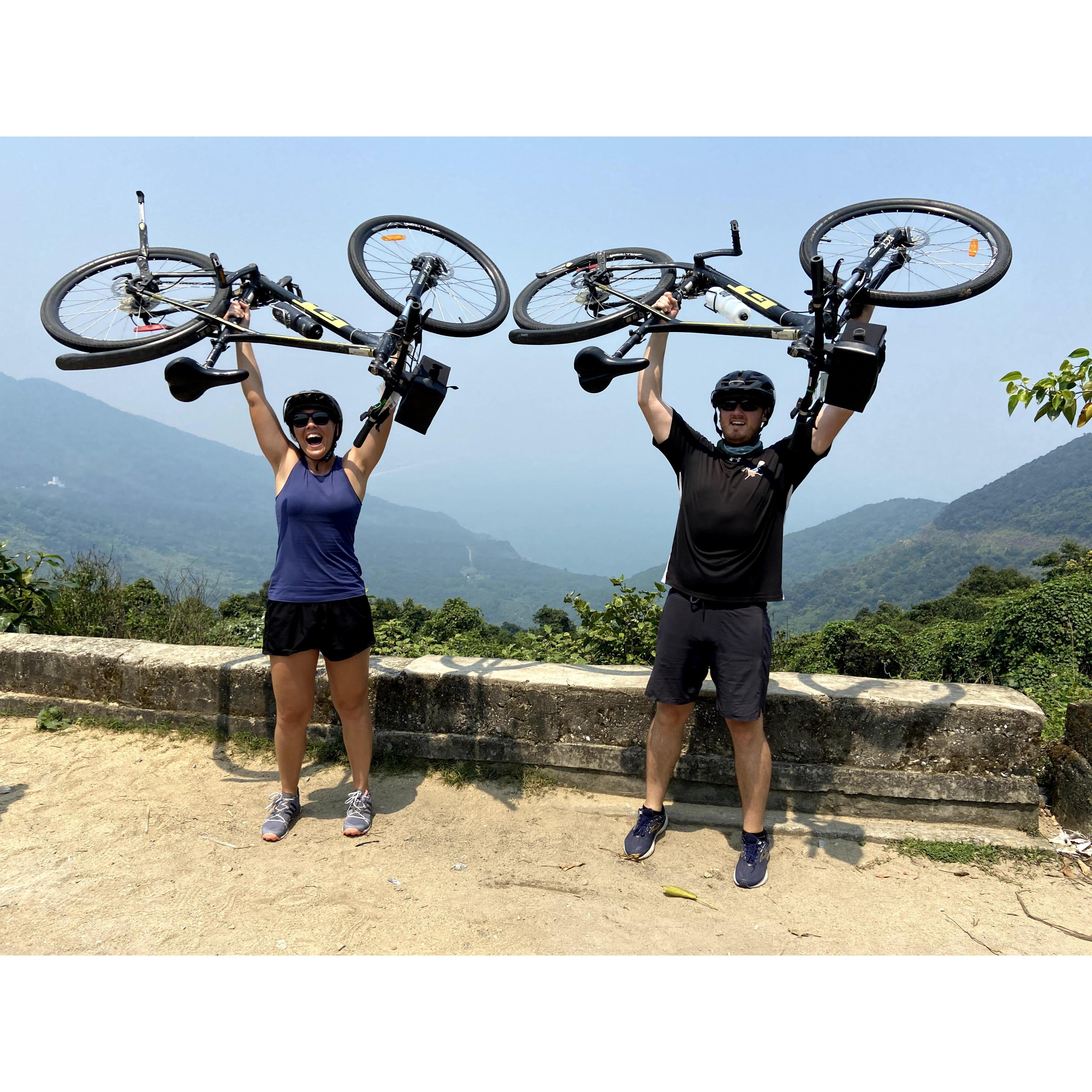 Biking in Vietnam March 2020