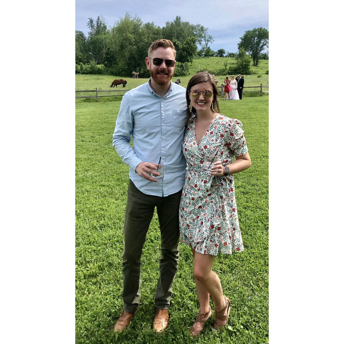 Wisconsin cow pasture