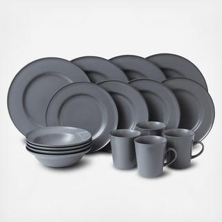 Gordon Ramsay Union Street 16-Piece Dinnerware Set, Service for 4