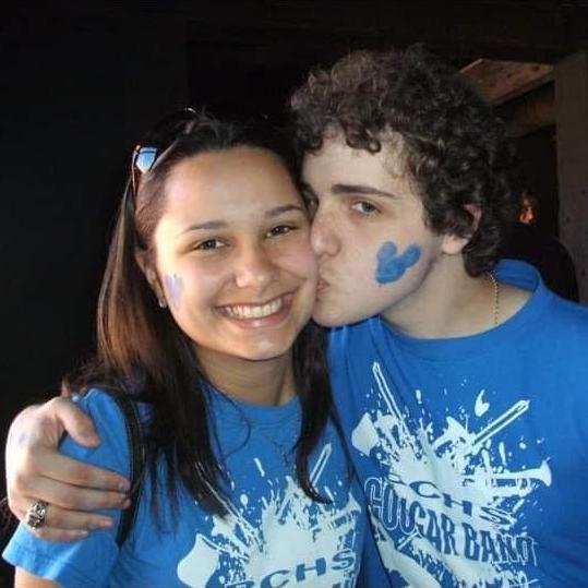 Our first picture together at Big Thunder Mountain in Disney! 2011