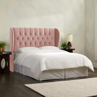 Tufted Wingback Headboard