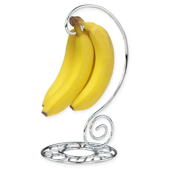 Home Basics Banana Holder in Chrome