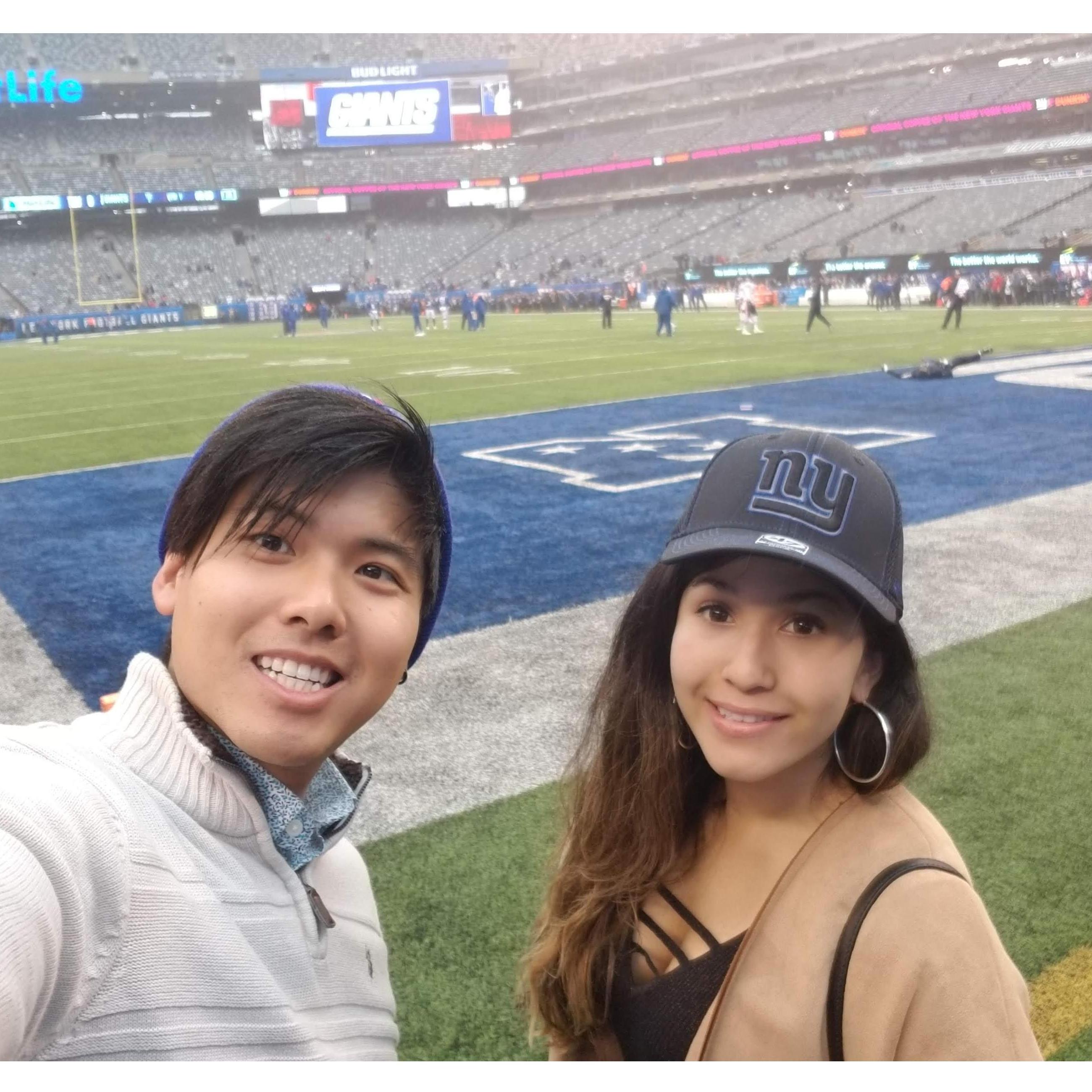 1st Football Game