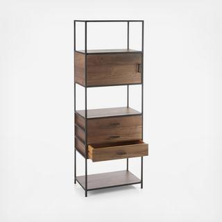 Knox Tall Storage Bookcase
