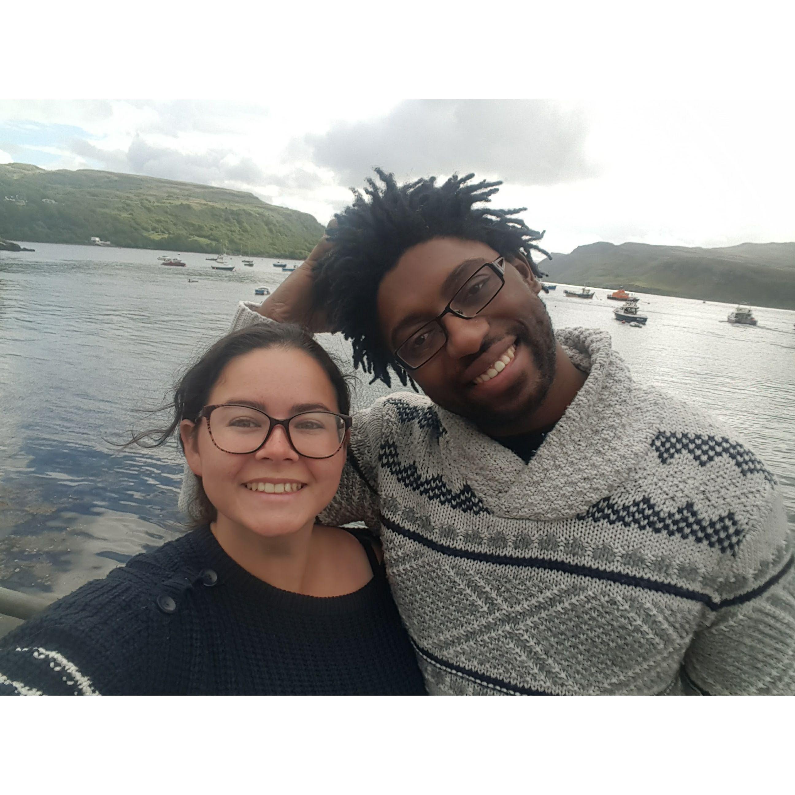 On a trip to the Scottish highlands, July 2017