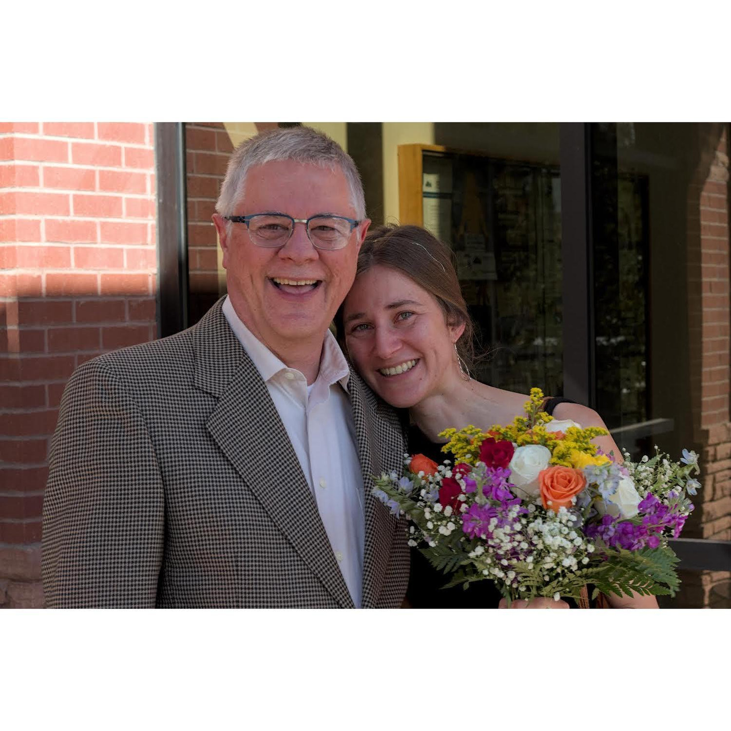 Holly and her dad, Steven