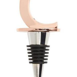 Copper Monogram Bottle Stopper