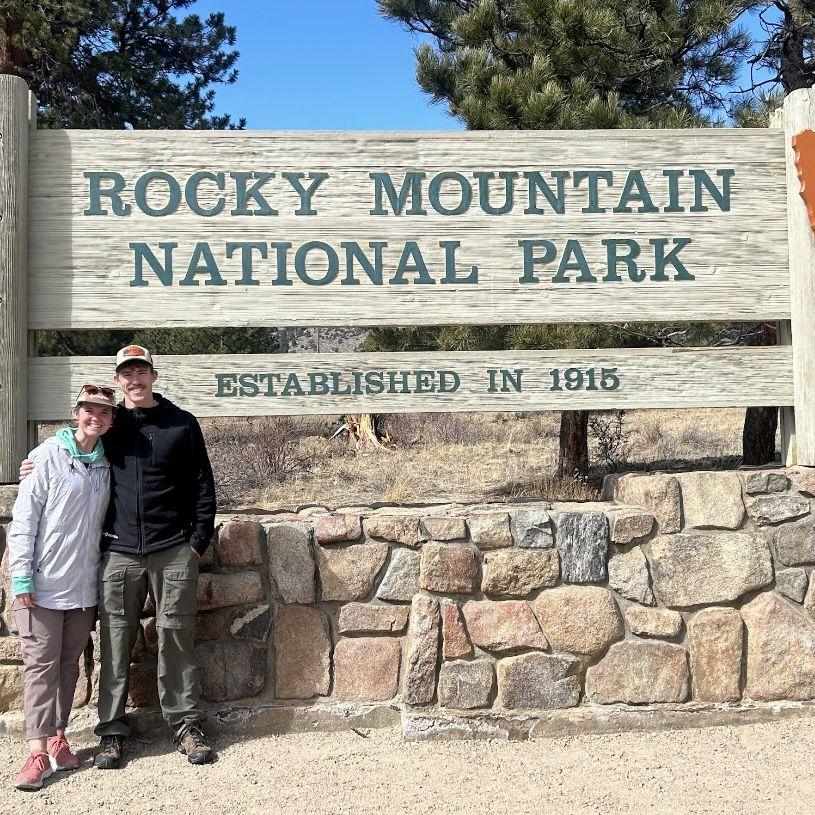 Isaac visits Morgan in Colorado!