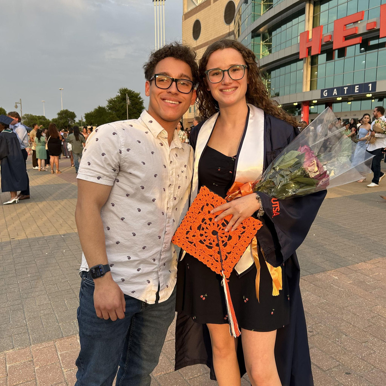 Allie's college graduation.