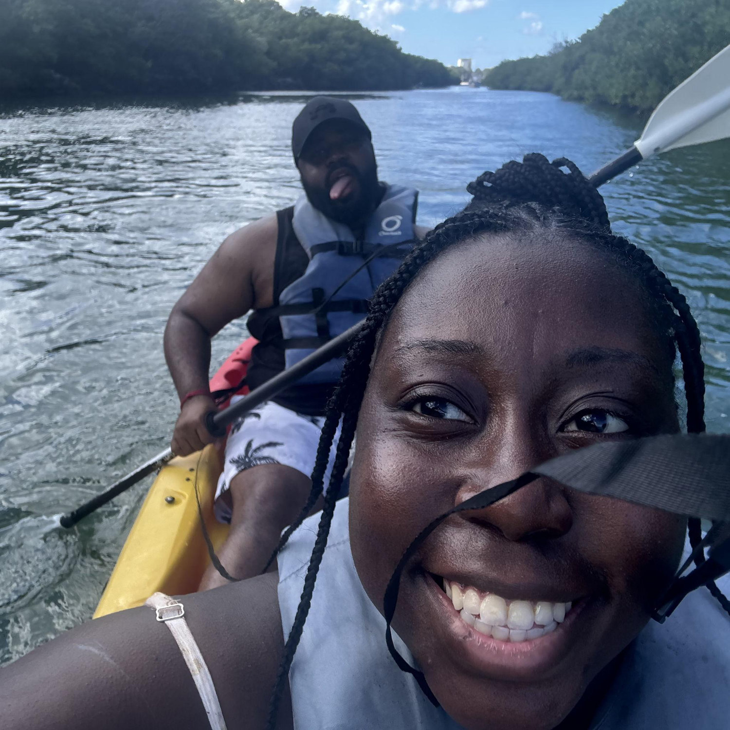 Our first (and last) kayaking experience
