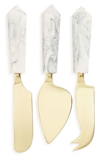 Set of 3 Patina Vie Cheese Knives