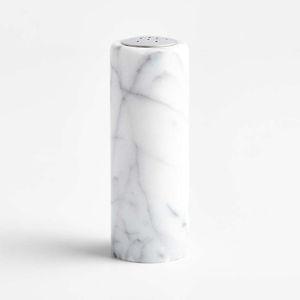 French Kitchen Marble Salt and Pepper Set