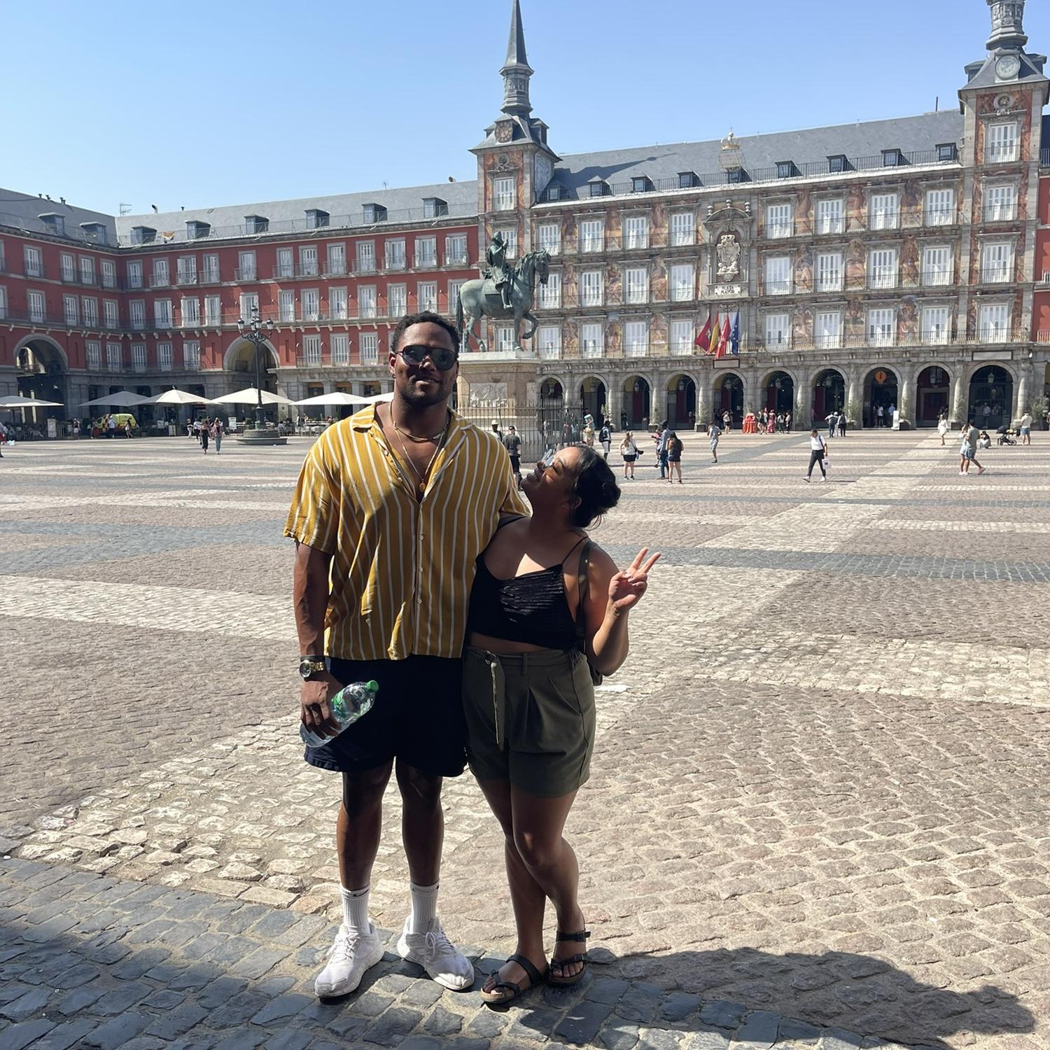 Madrid after the proposal!