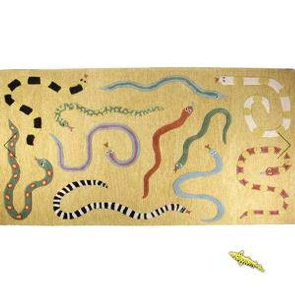 Big Snakes in the Sand Rug by Lorien Stern