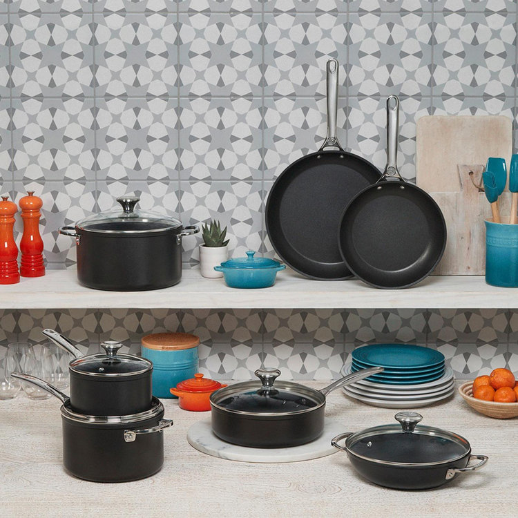 Le Creuset, Toughened Nonstick PRO 10 Piece Cookware Set | Zola